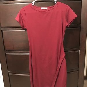 Maroon Dress